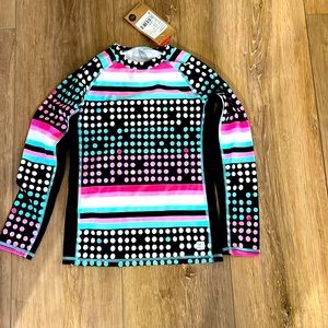 Reina Kids swim shirt. Size USA-9Y
